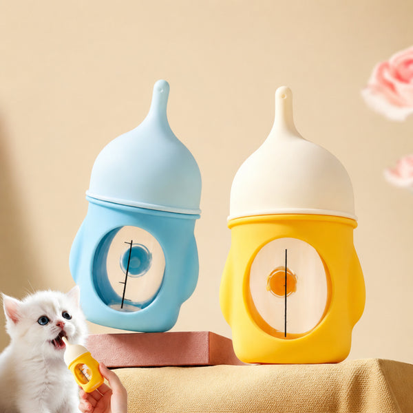 Soft Silicone Pet Feeding Bottle