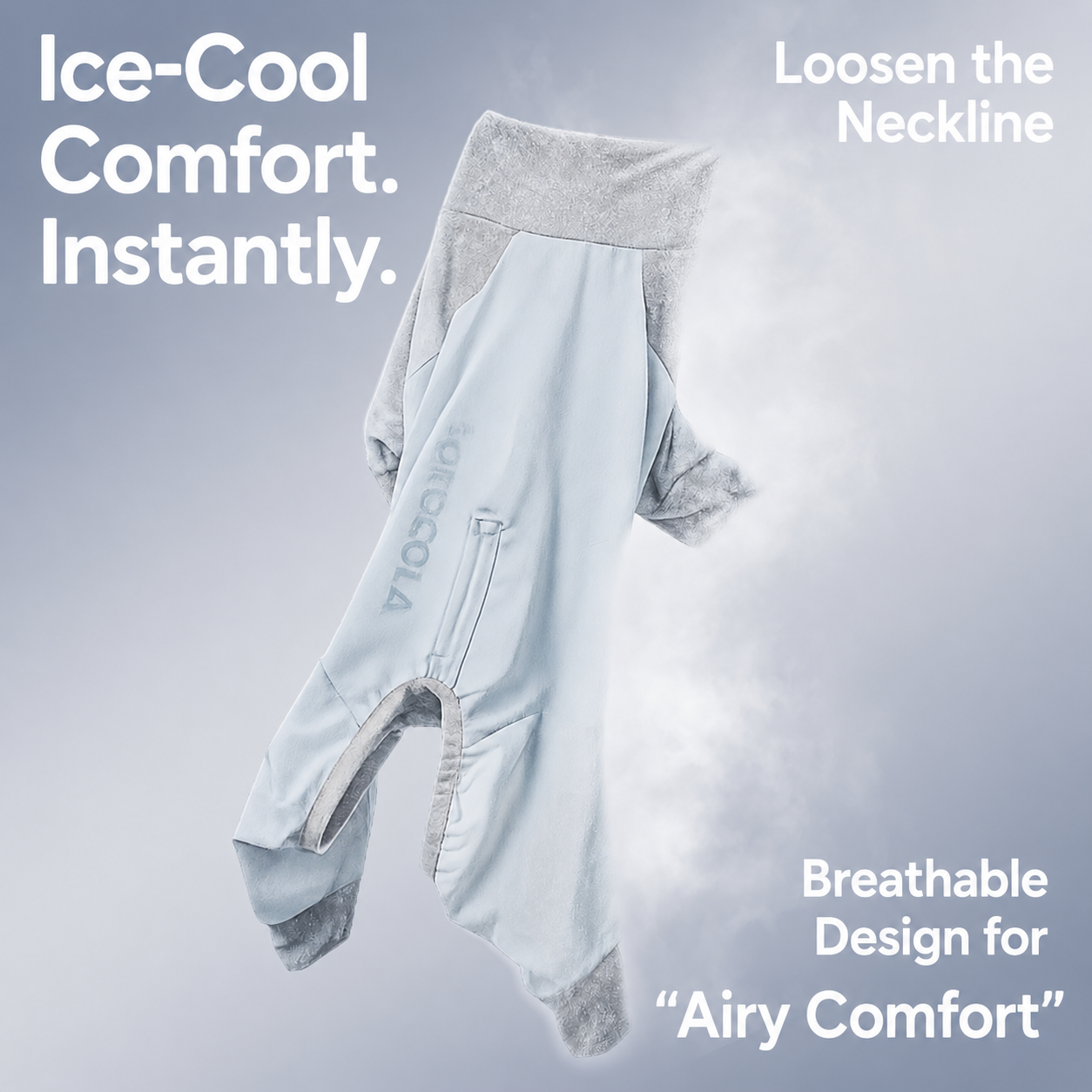 Dog Cooling Sunsuit Four-Leg