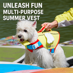 dog life jacket neck support