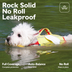 dog life jacket neck support
