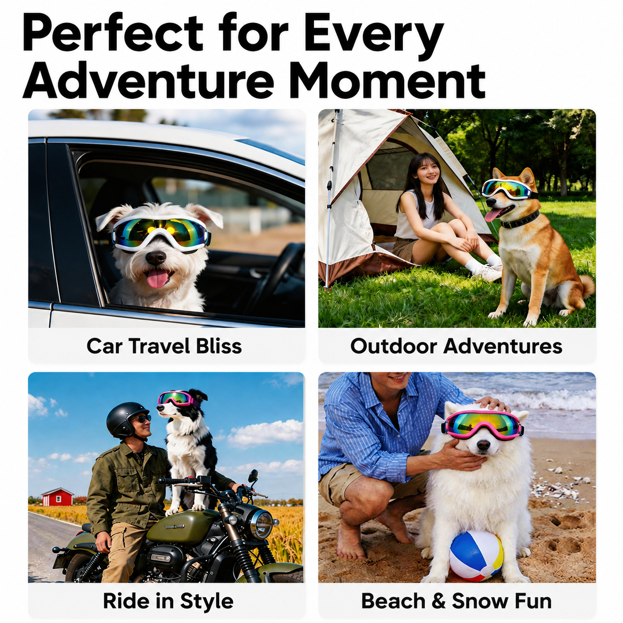 UV400 Adventure Dog Goggles