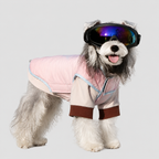 Reversible Dog Puffer Pastel