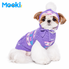 Pastel Cable-knit Pet Vest