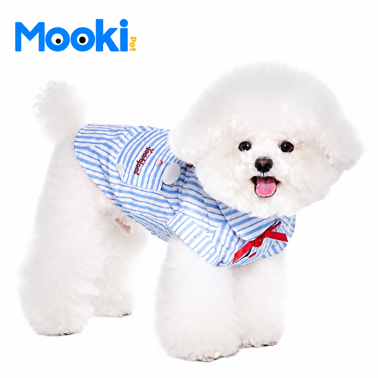 Sparkle Stripe Bow Shirt