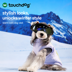 Warm Puffer Dog Vest