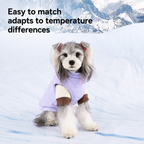 Warm Puffer Dog Vest