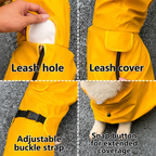 Waterproof Dog Raincoat Hood