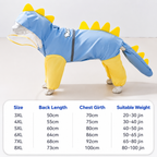 Waterproof Dog Raincoat Visor