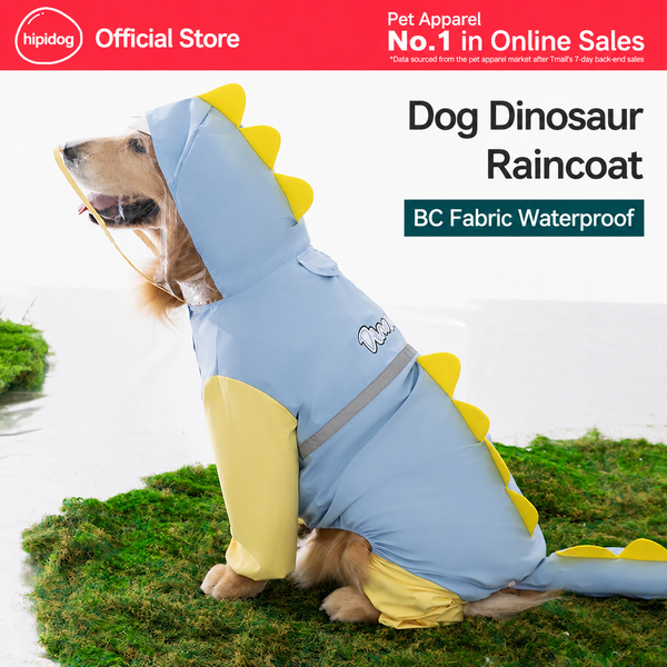 Waterproof Dog Raincoat Visor