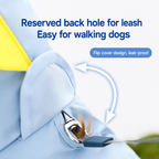 Waterproof Dog Raincoat Visor
