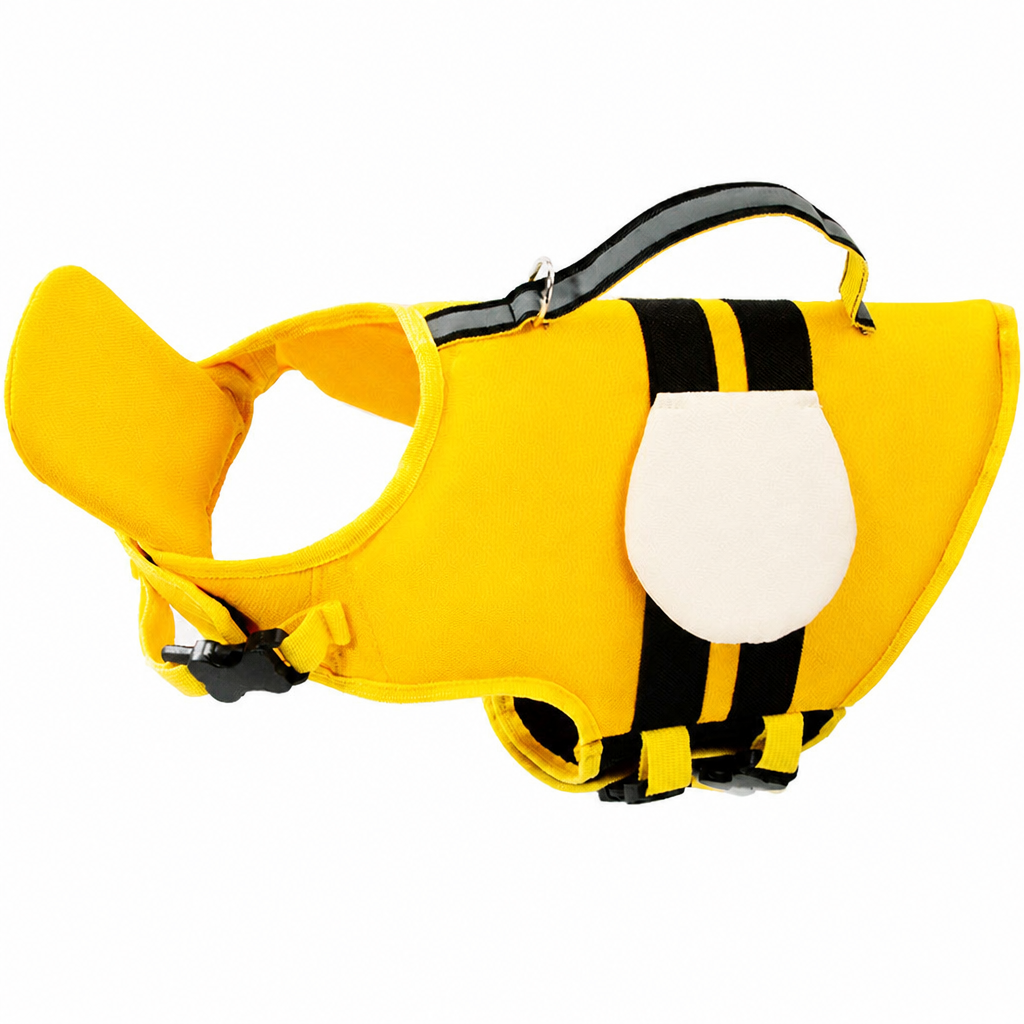 Dog Life Jacket Head Float