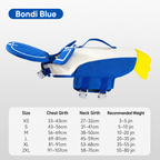 Dog Life Jacket Head Float