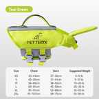 Dog Life Jacket Head Float