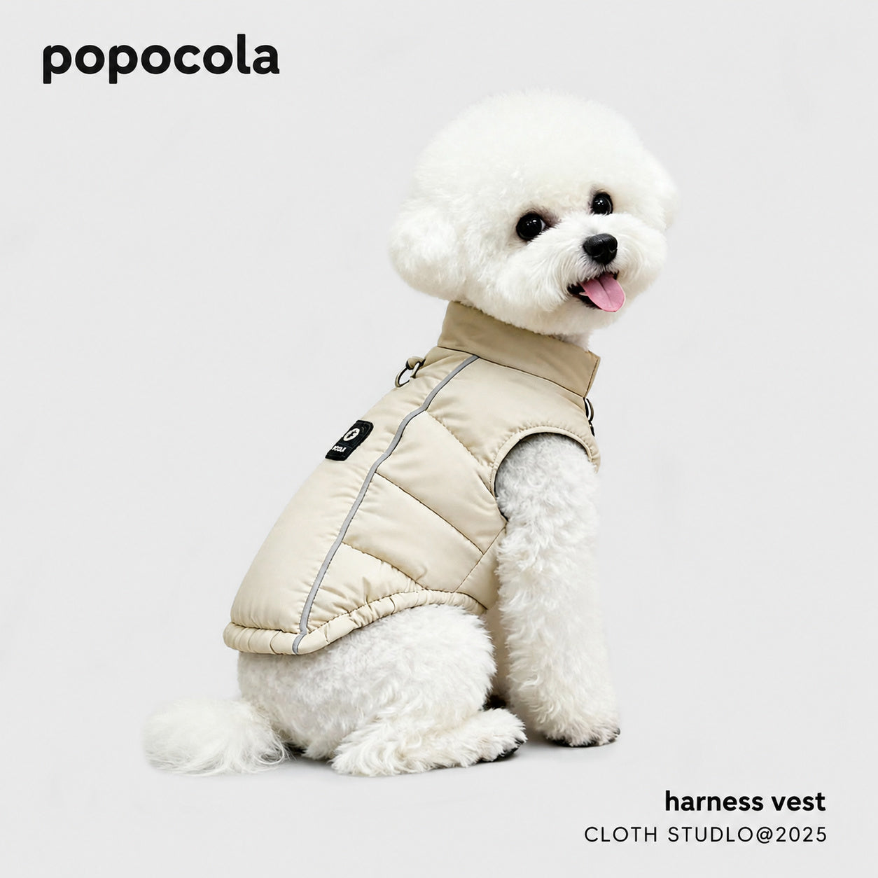 Reflective Puffer Dog Vest