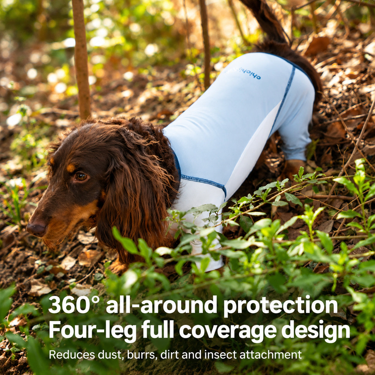 Cooling Full-body Dog Sunsuit