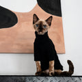 Thermal Turtleneck Cat Sweater