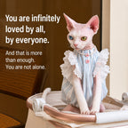 Cotton Ruffle Cat Vest