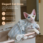 Cotton Ruffle Cat Vest