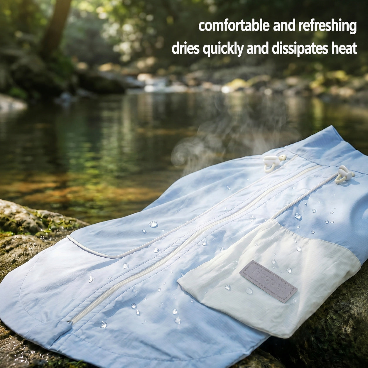 Airy Packable Dog Sun Vest
