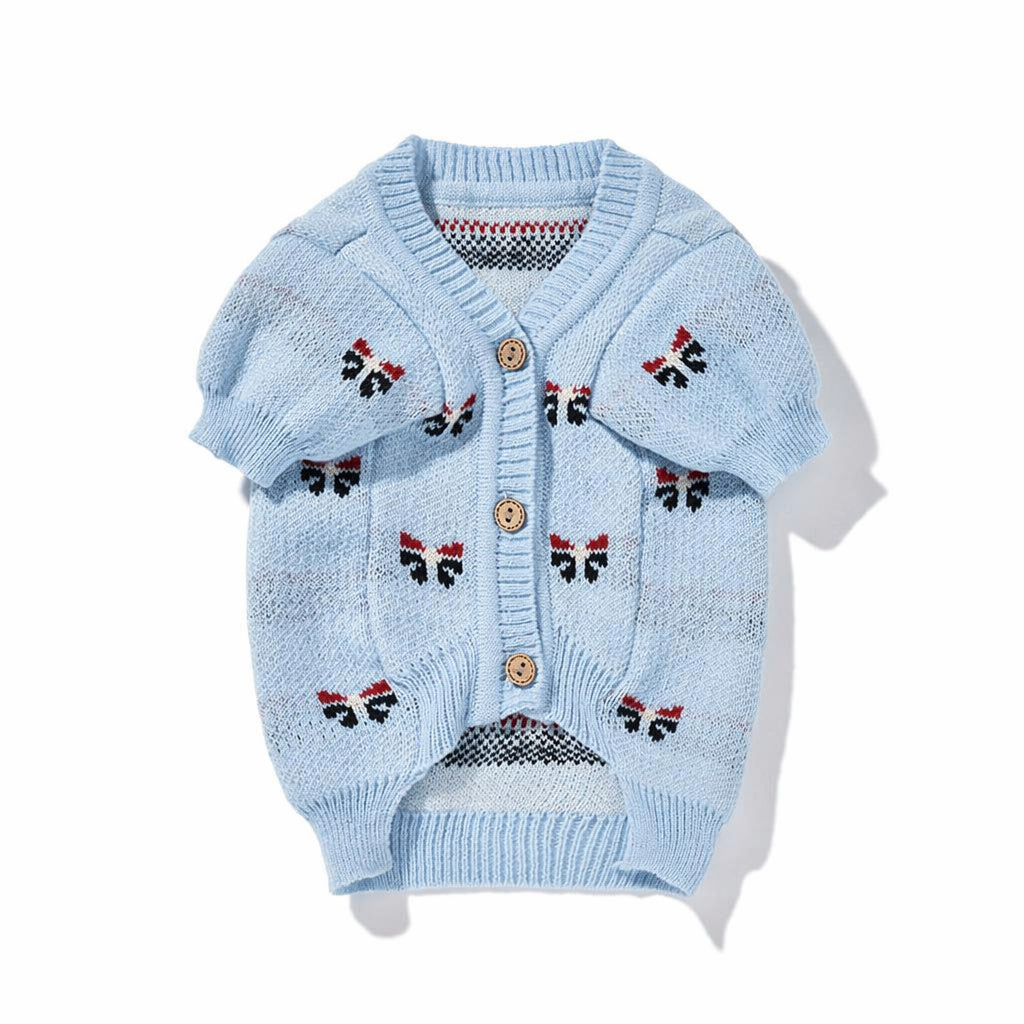 Preppy Knit Pet Sweater