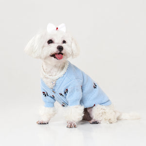 Preppy Knit Pet Sweater