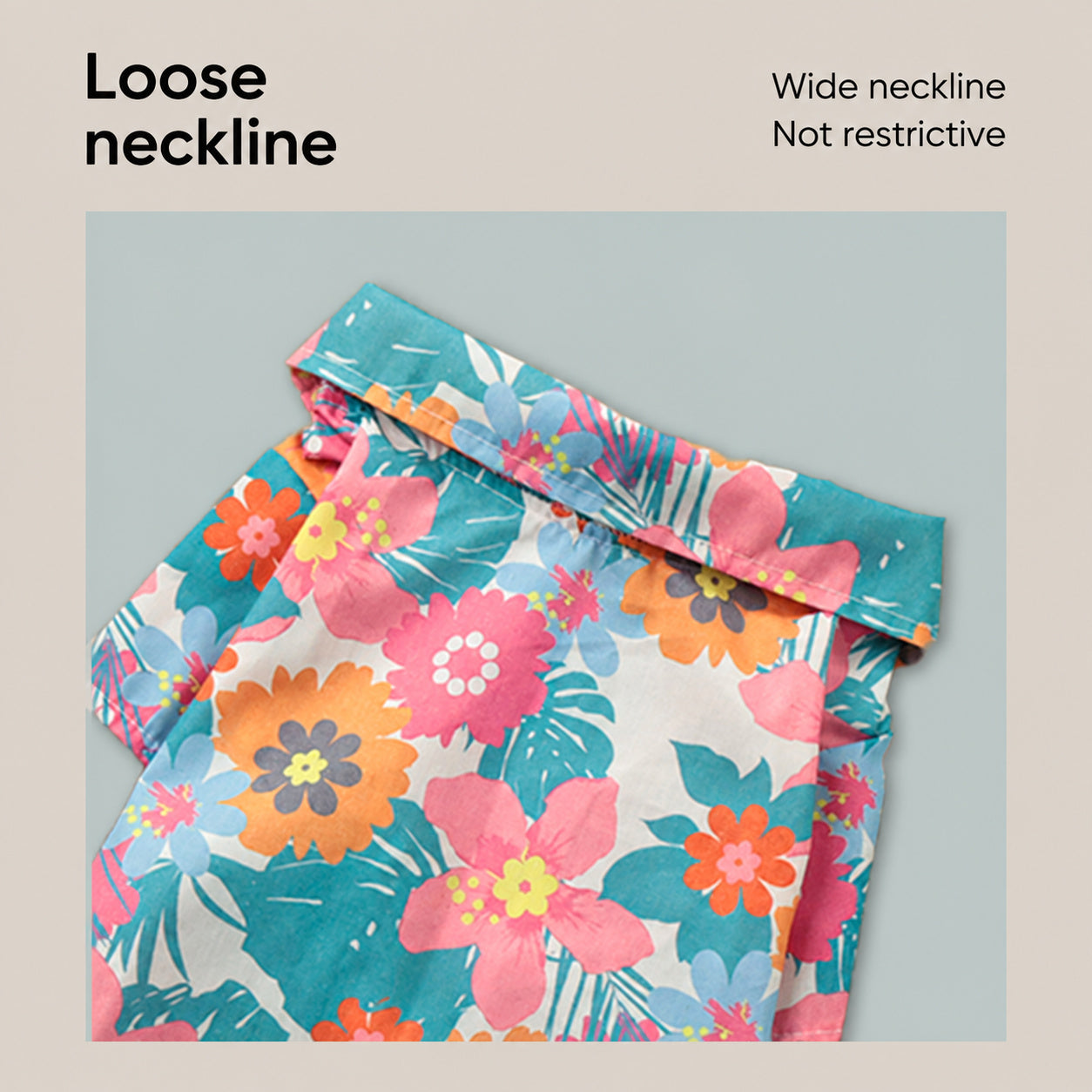 Hawaiian Floral Dog Sundress