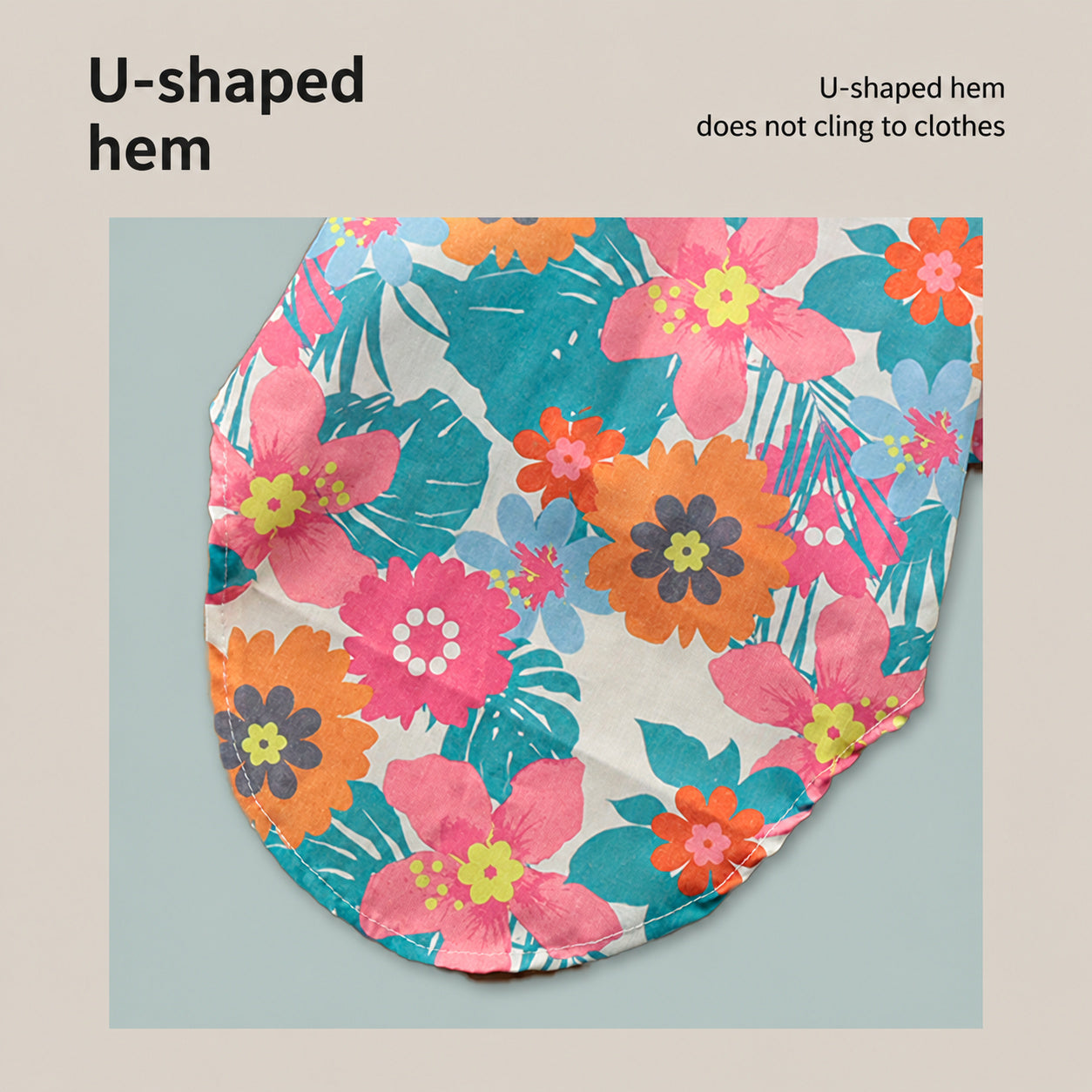 Hawaiian Floral Dog Sundress