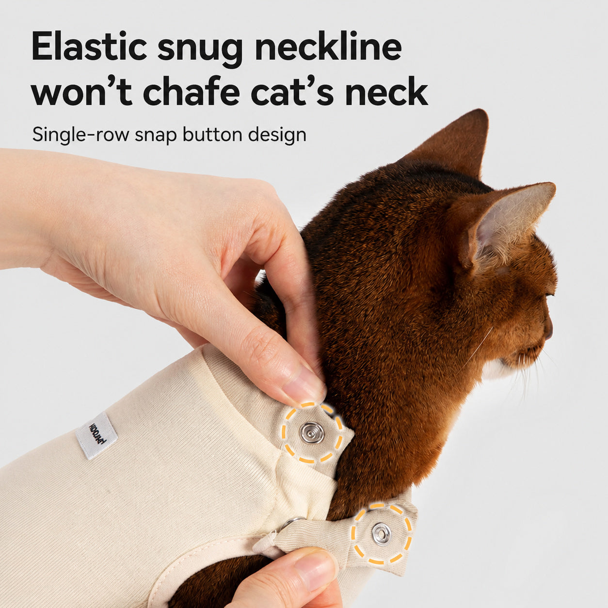 Breathable Recovery Bodysuit Cat