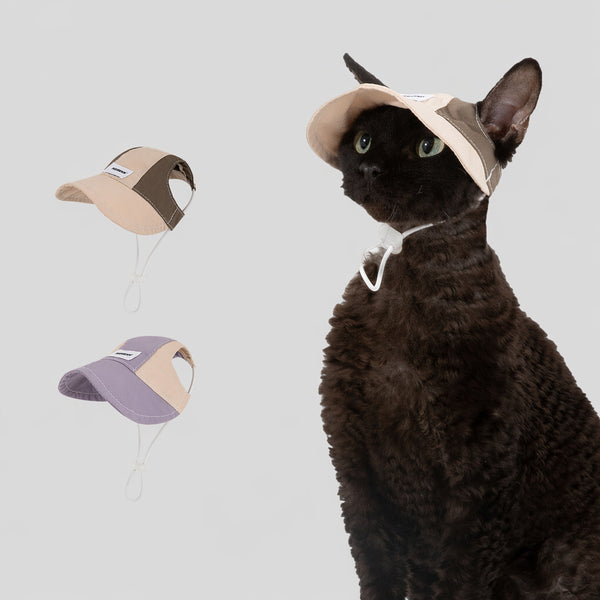 Ultralight Cat Sun Visor Hat
