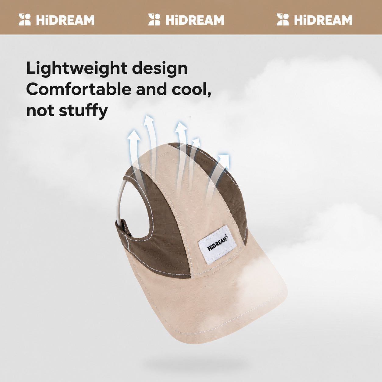 Ultralight Cat Sun Visor Hat