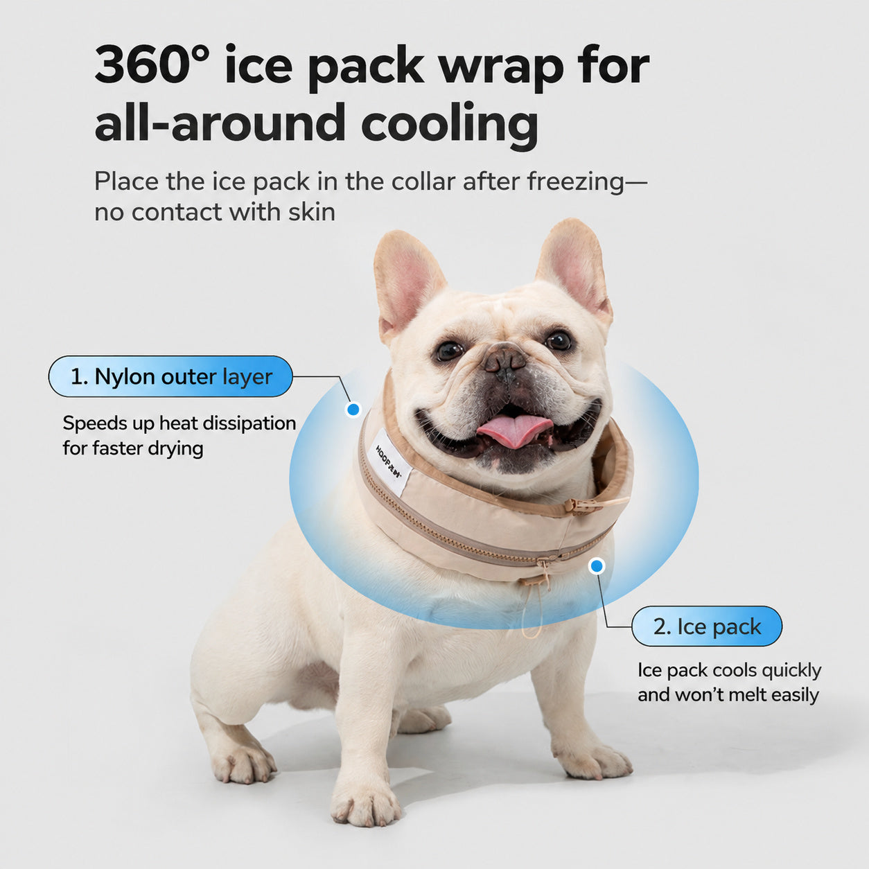 Ice-cooling Neck Scarf