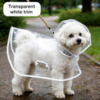 Hooded Waterproof Dog Raincoat
