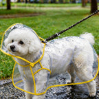 Hooded Waterproof Dog Raincoat