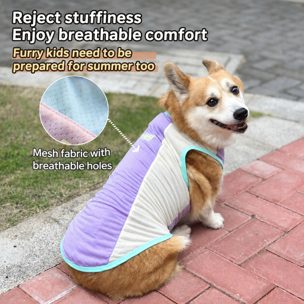 Ice-Silk Cooling Dog Vest
