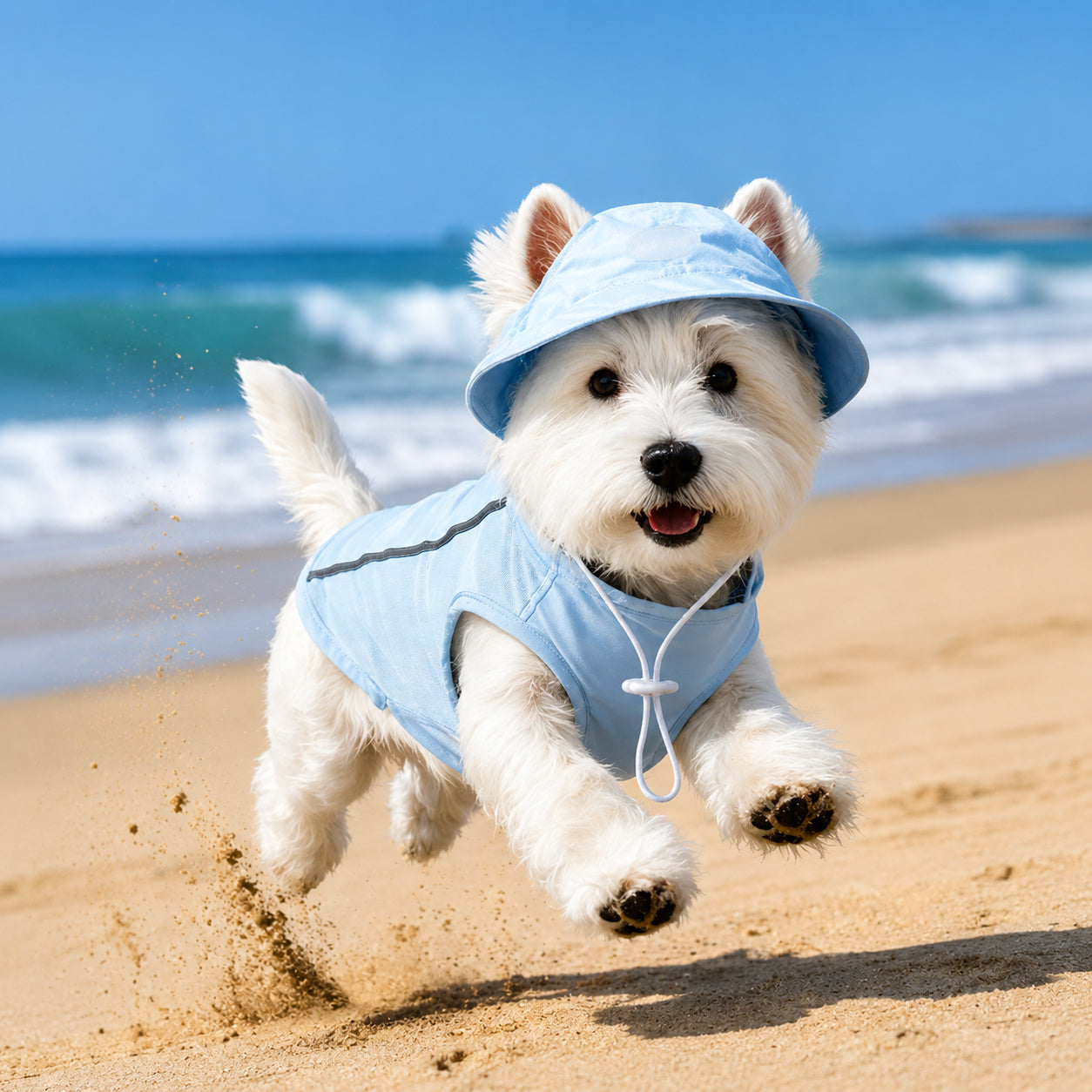 Cooling Vest With Sun Visor