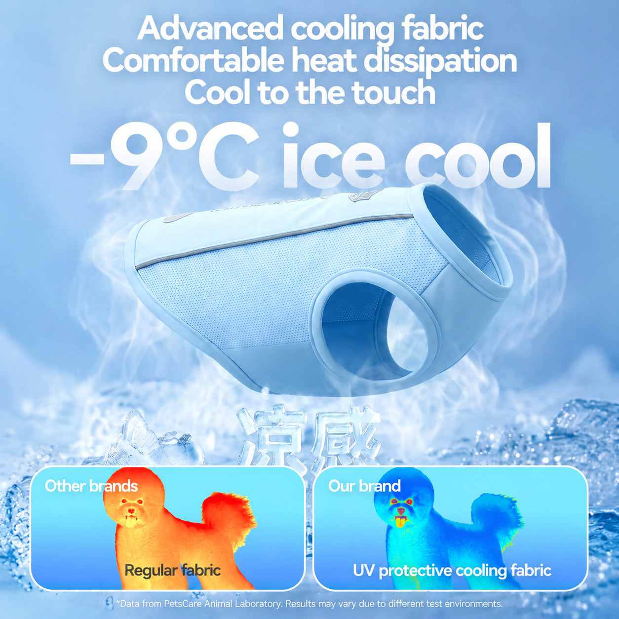 Cooling Vest With Sun Visor