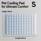 3D gel cooling pet mat