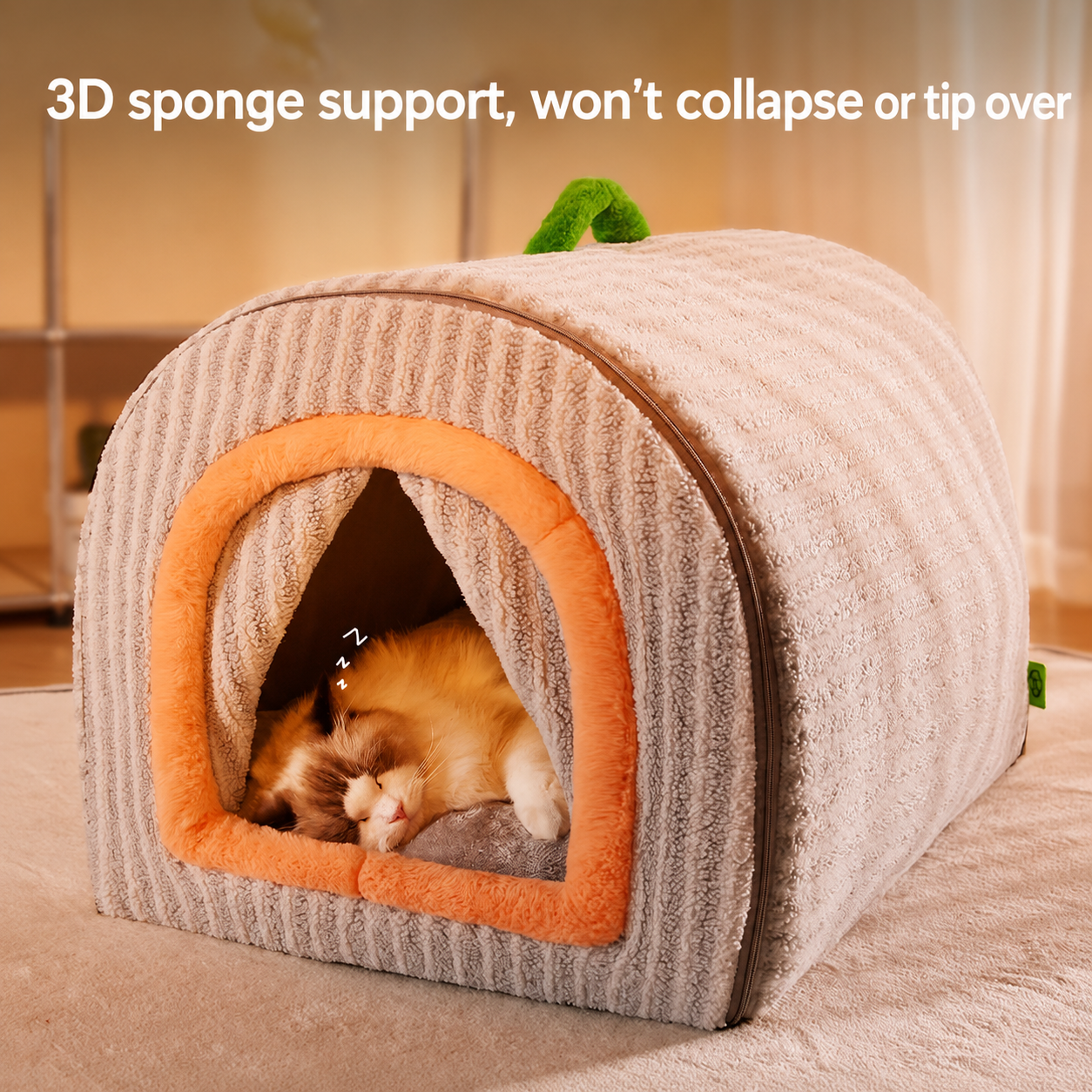 Cozy Cave Cat Bed