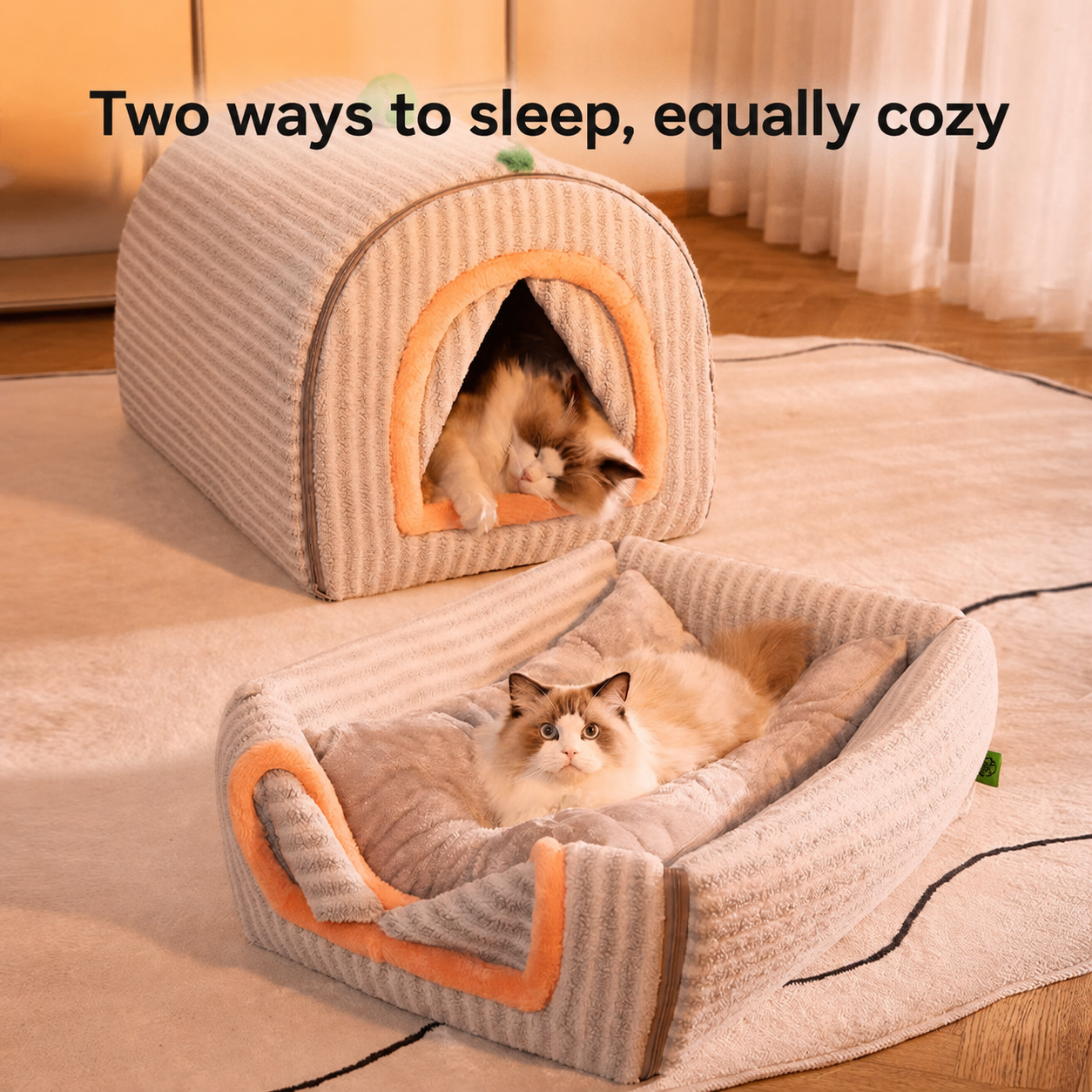 Cozy Cave Cat Bed