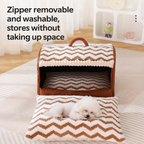 Cozy Semi-enclosed Cave Bed