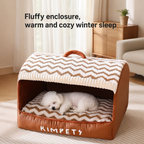 Cozy Semi-enclosed Cave Bed