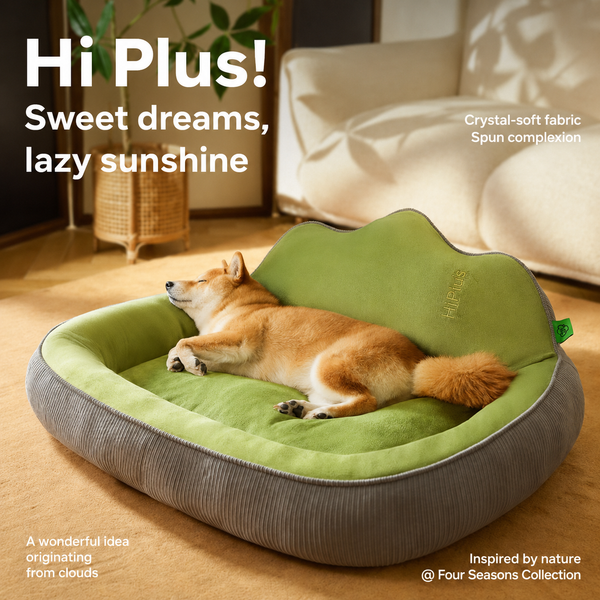 Cloud-back Sofa Dog Bed