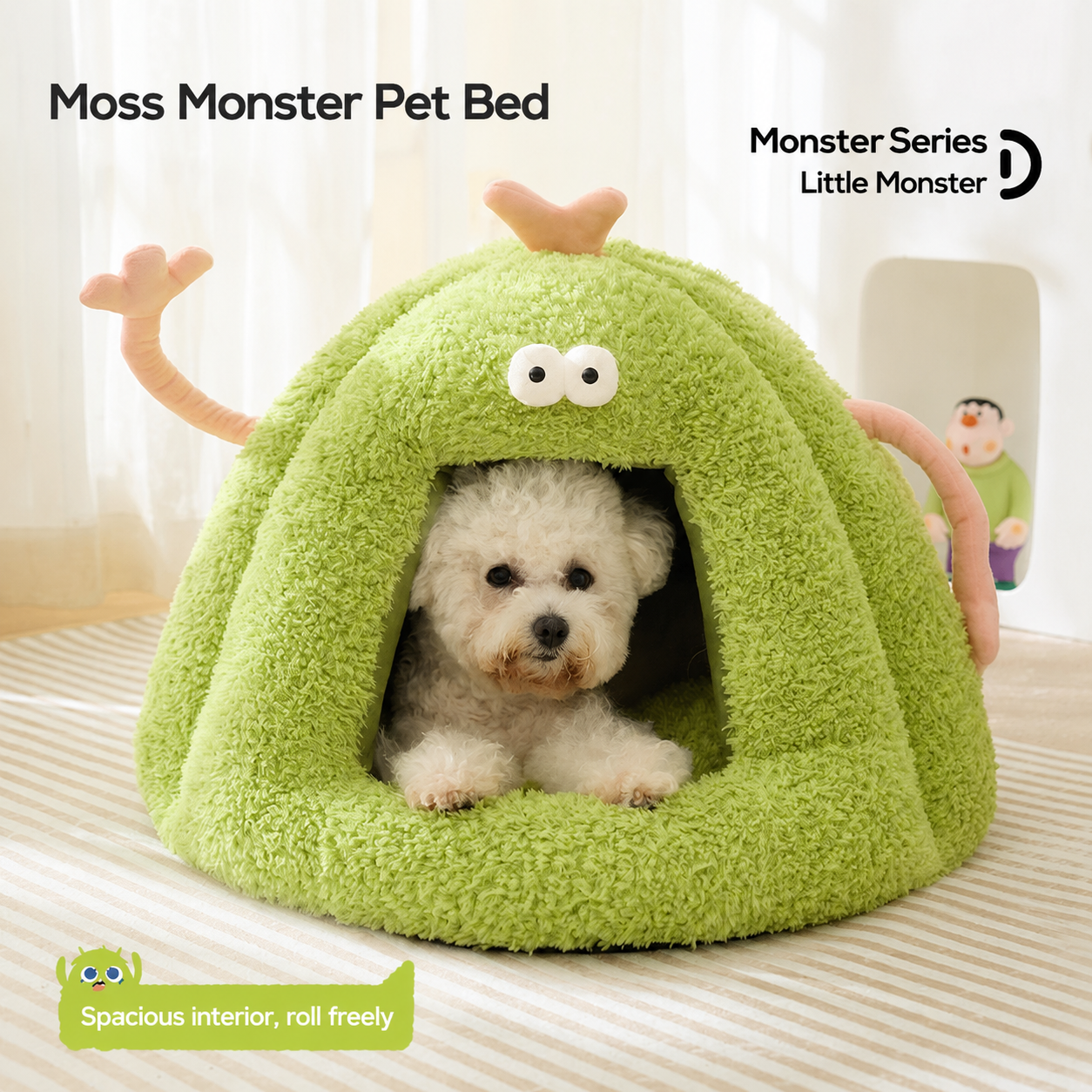Ultra-plush Winter Cave Bed