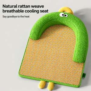 Rattan Cooling Pet Lounger