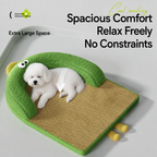 Rattan Cooling Pet Lounger