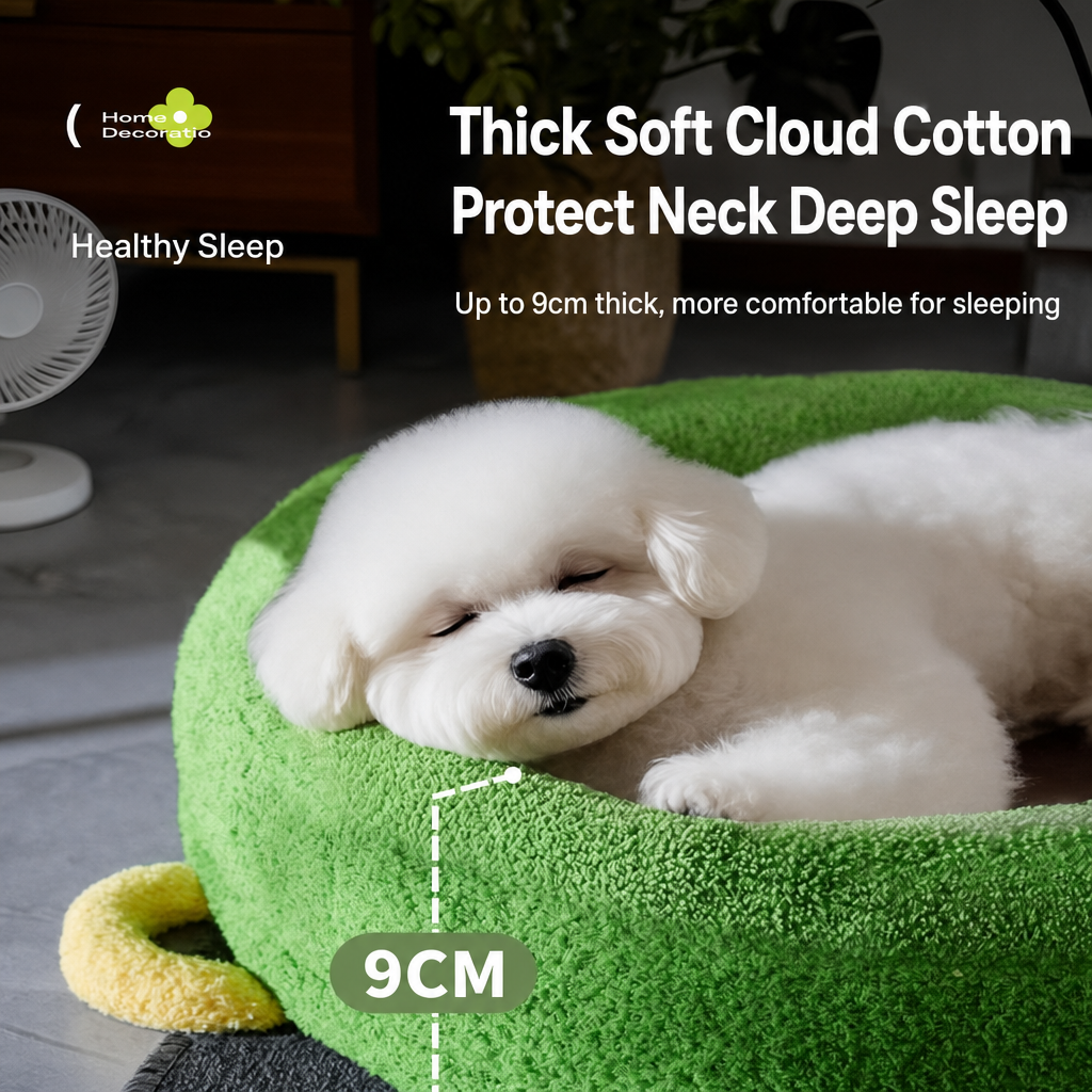 Rattan Cooling Pet Lounger