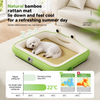 Frog-nest Cooling Dog Bed