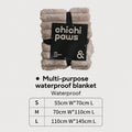 Reversible Sherpa Pet Blanket