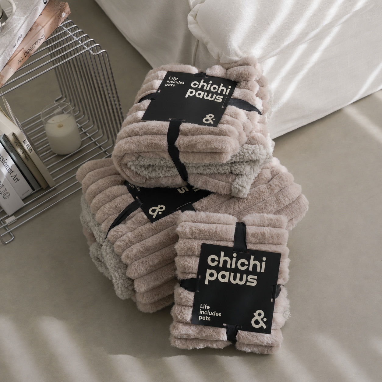 Reversible Sherpa Pet Blanket