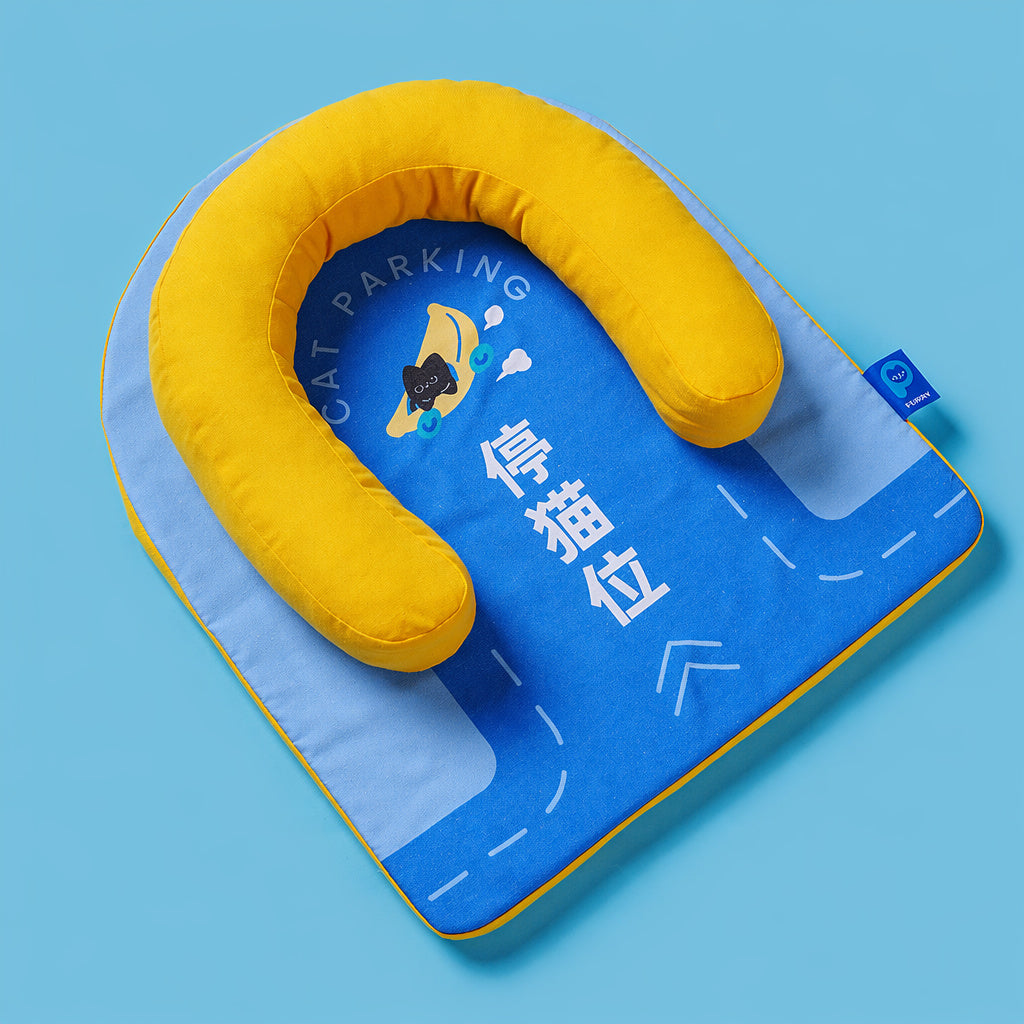 U-shaped Ergonomic Cat Bed